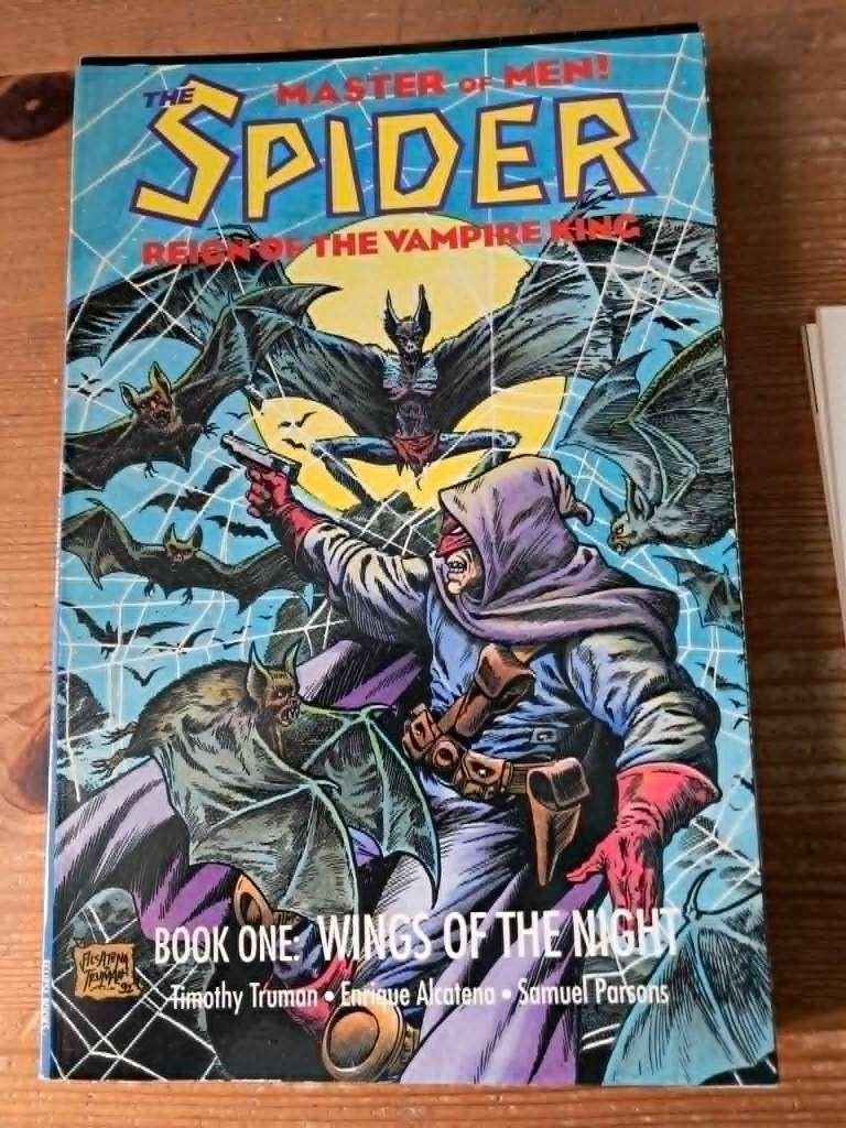 The spider: reign of the vampire king #1, Amerika, Timothy Truman, Ophalen, Gelezen
