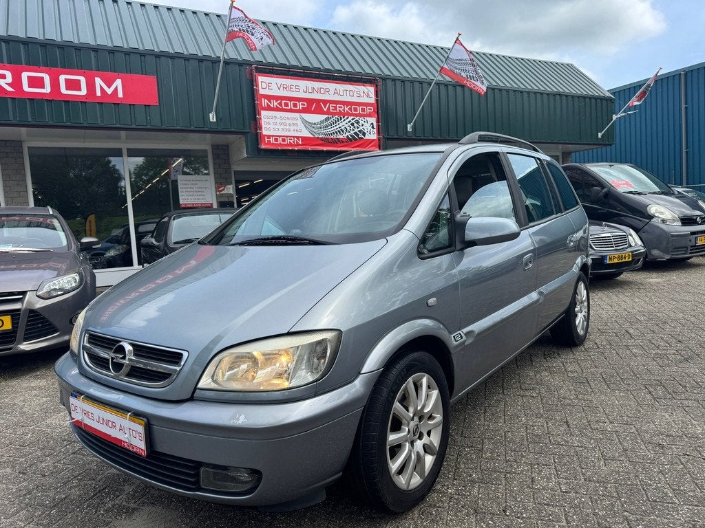 Opel Zafira 1.8-16V Maxx. 7-pers, trekhaak, cruise/climate c, Auto's, Opel, Bedrijf, Te koop, Zafira, ABS, Airbags, Airconditioning