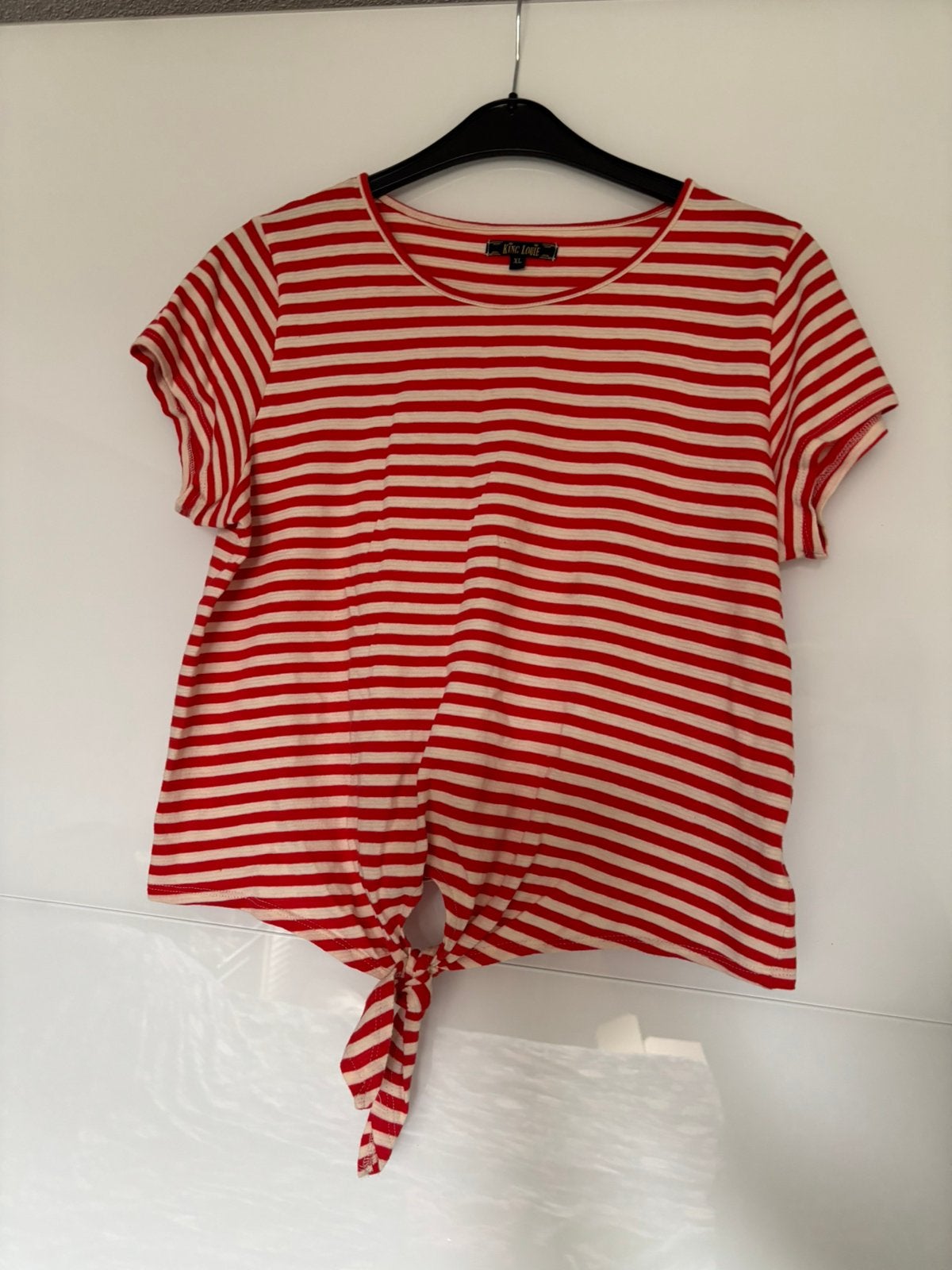 Nieuwstaat top king louie mt xl, Ophalen of Verzenden, Zo goed als nieuw, Maat 46/48 (XL) of groter, Korte mouw