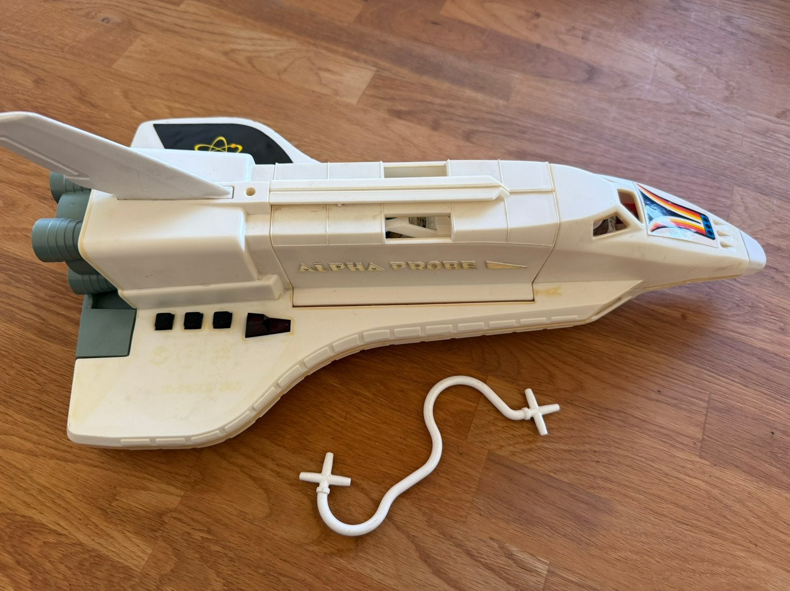 Vintage Fisher-Price Alpha Probe Spaceshuttle #325  1979, Ophalen of Verzenden, Gebruikt, Speelset, Met licht