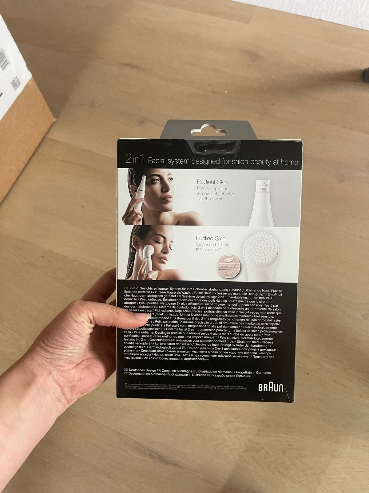 Braun FaceSpa PRO 910 2-in-1 Gezichtsepilator & Reinigingsbo, Ophalen, Nieuw, Scheren en Epileren