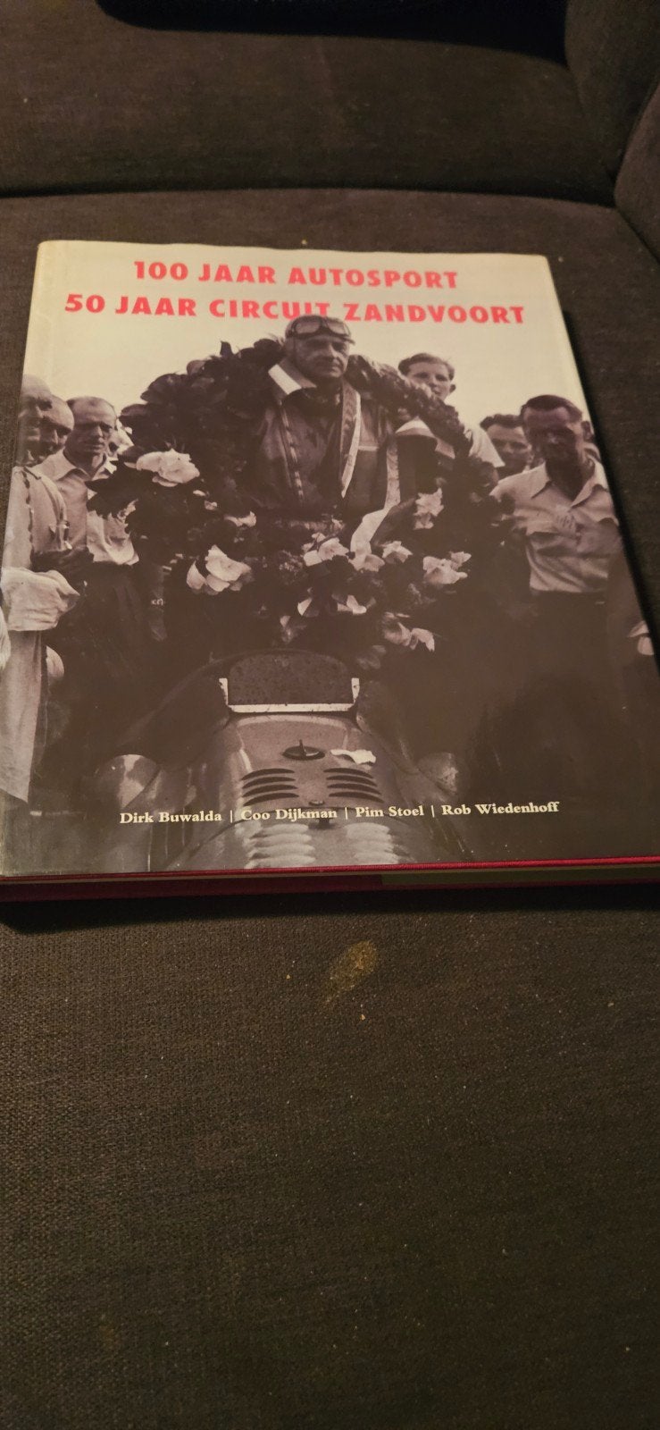 100 Jaar Autosport, 50 Jaar Circuit Zandvoort Boek, Ophalen of Verzenden, Gelezen, Algemeen, Dirk Buwalda, Coo Dijkman, Pim Stoel, Rob Wiedenhoff