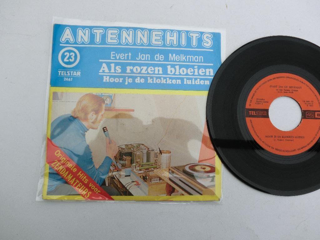 Evert Jan de melkman Als rozen bloeien, 7 inch, Single, Ophalen of Verzenden, Zo goed als nieuw