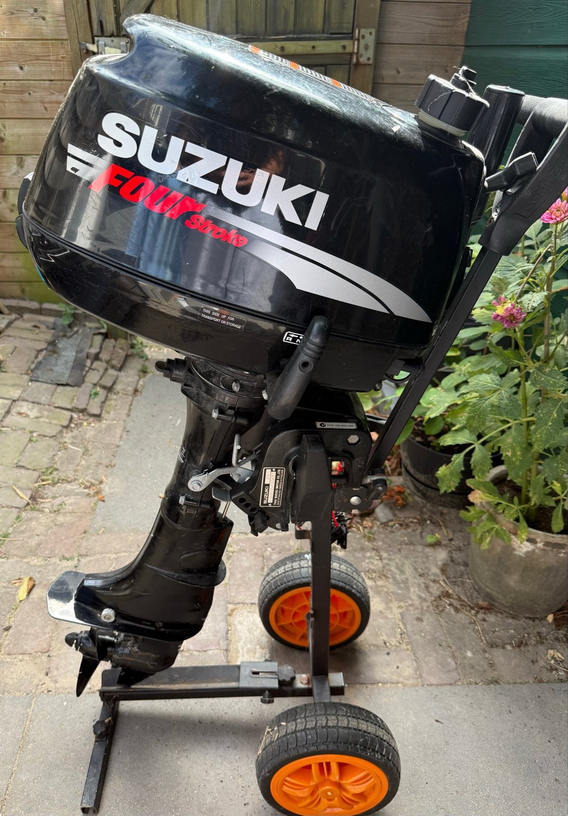 Suzuki 6 PK 4-takt buitenboordmotor, Ophalen, Gebruikt, 5 tot 10 pk, Viertaktmotor