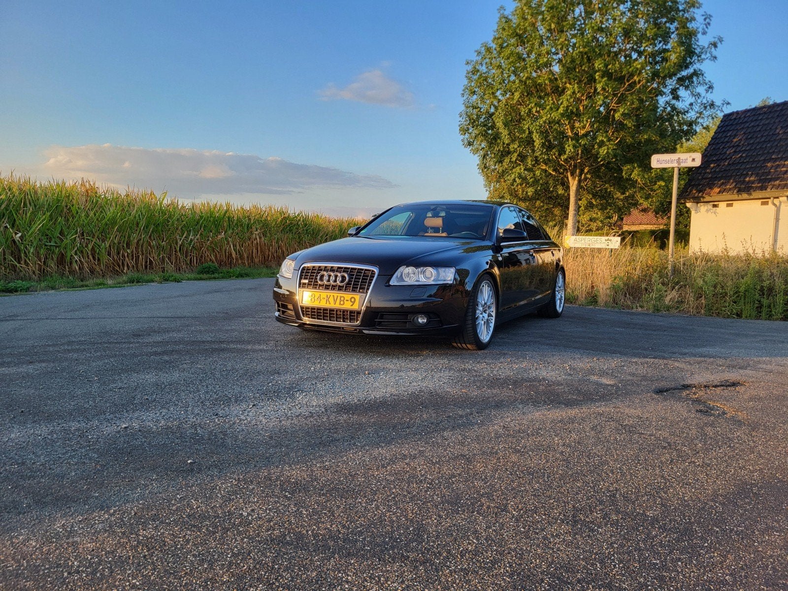 Audi A6 3.2 FSI 188KW Quattro 2005 Zwart, Auto's, Audi, Zwart, Handgeschakeld, Vierwielaandrijving, 256 pk