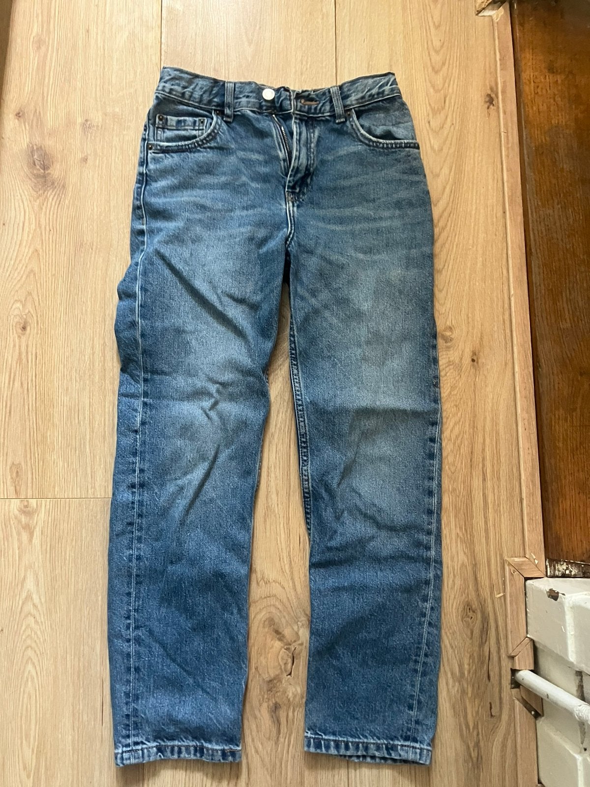 Jeans Zara, Ophalen of Verzenden, Gebruikt, Meisje, Broek