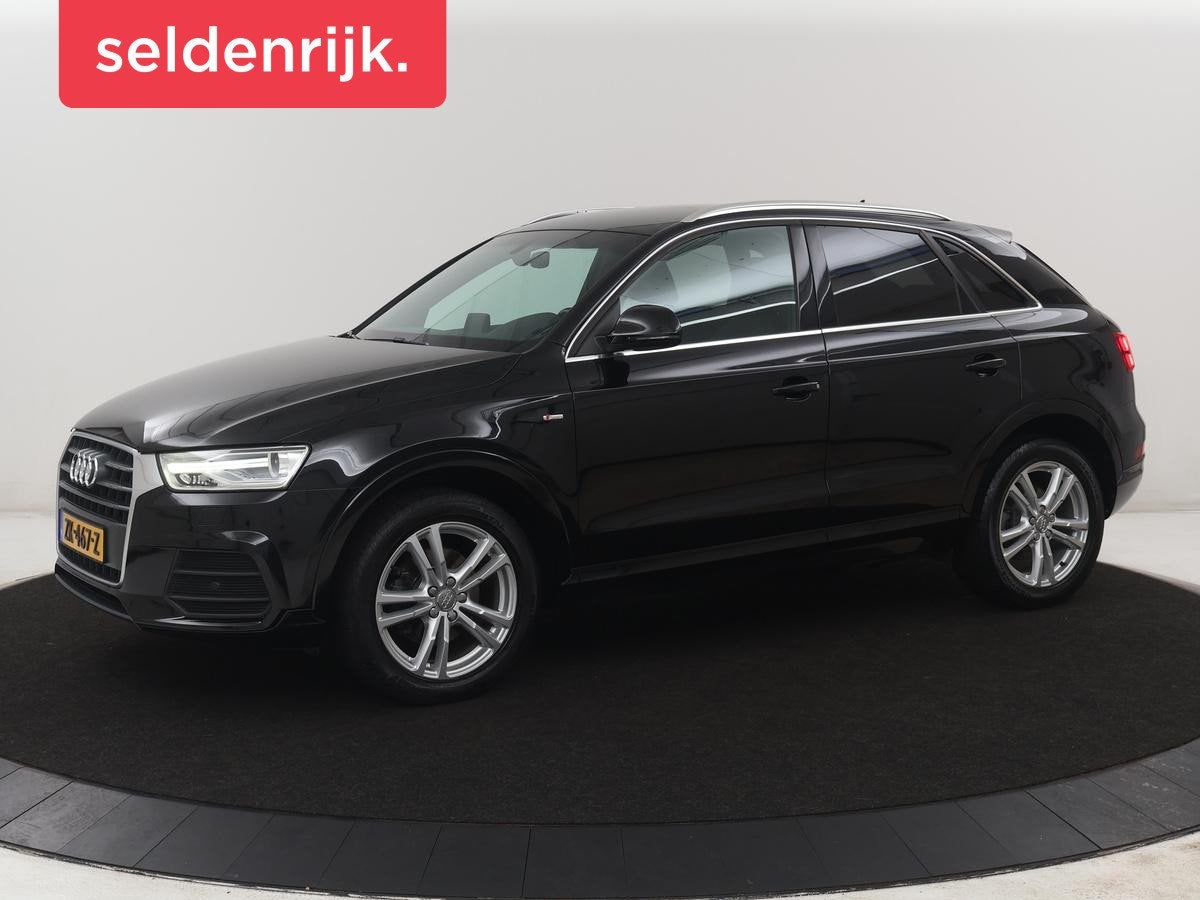 Audi Q3 1.4 TFSI CoD Sport Pro Line S | Half Leder | Cruise, Auto's, 1380 kg, 4 cilinders, 150 pk, Leder en Stof