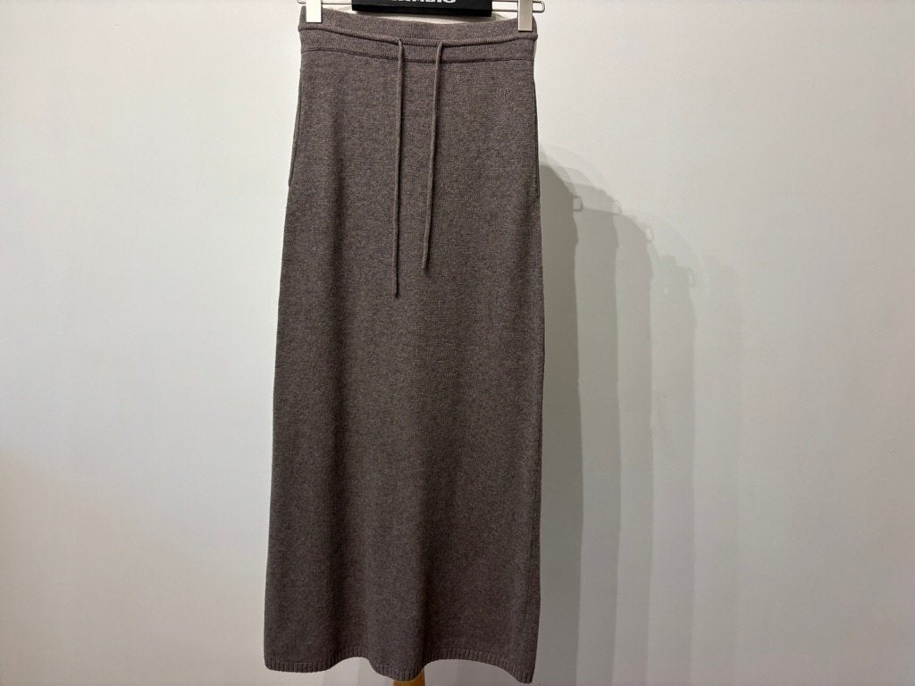 Nieuw Amê Antwerp Rok Maggy - Wol & Kasjmier - Maat XS, Verzenden, Beige, Ame Antwerp, Nieuw
