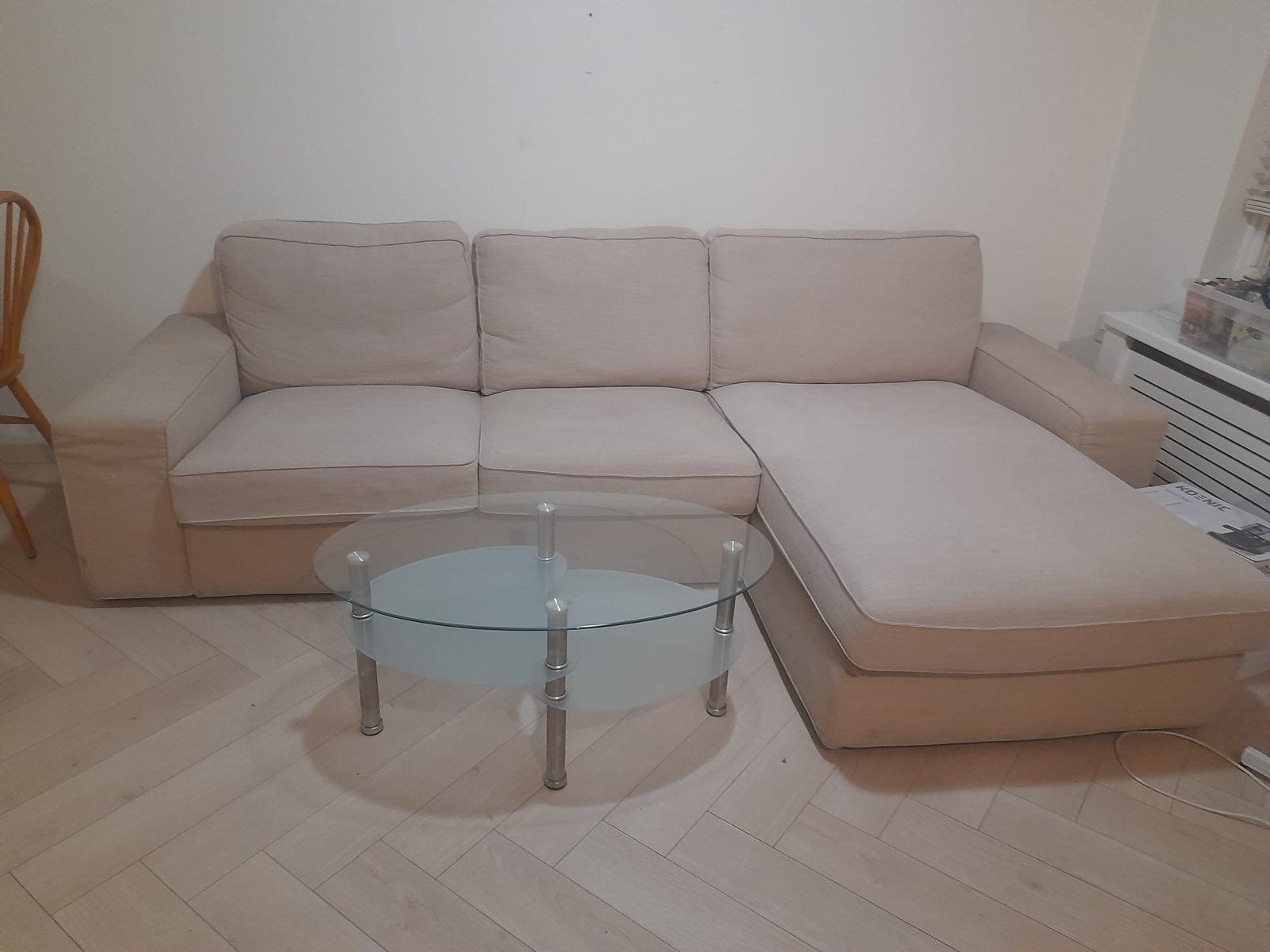 Ruime kledingkast bed koelkast, bankstel enz… alles gratis!!, Ophalen, Gebruikt, 200 cm of meer, 150 tot 200 cm