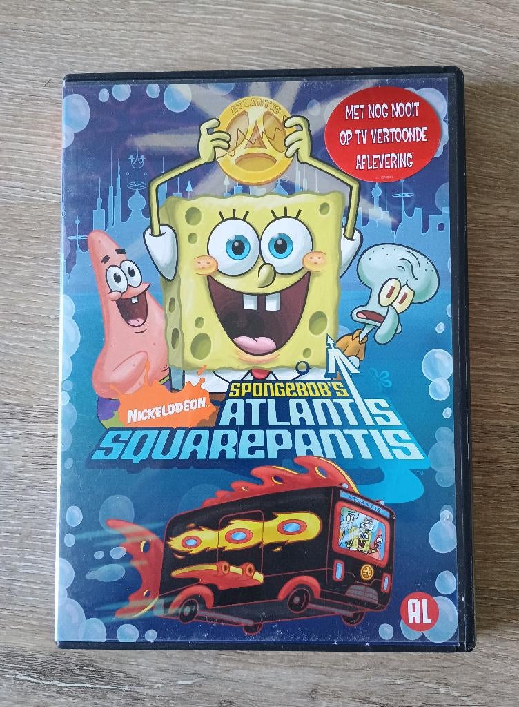 Dvd spongebob squarepants atlantis squarepantis 2008, Cd's en Dvd's, Alle leeftijden, Ophalen of Verzenden, Gebruikt, Europees
