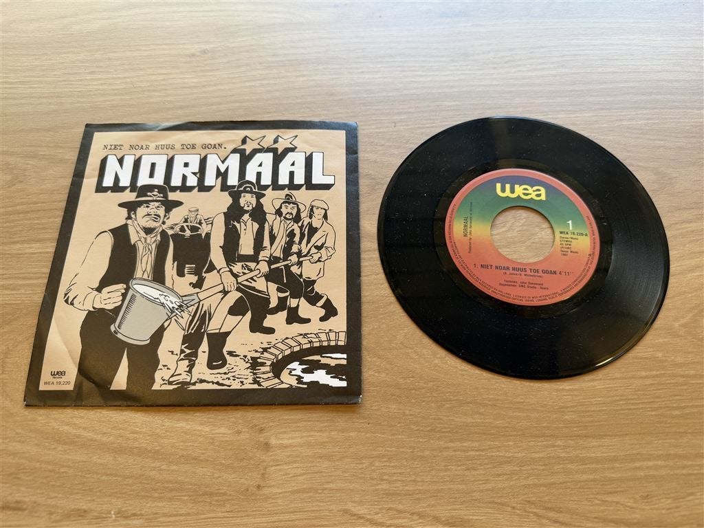 Normaal - Niet naar huus toe goan, Cd's en Dvd's, Vinyl Singles, Ophalen of Verzenden, Zo goed als nieuw, Nederlandstalig