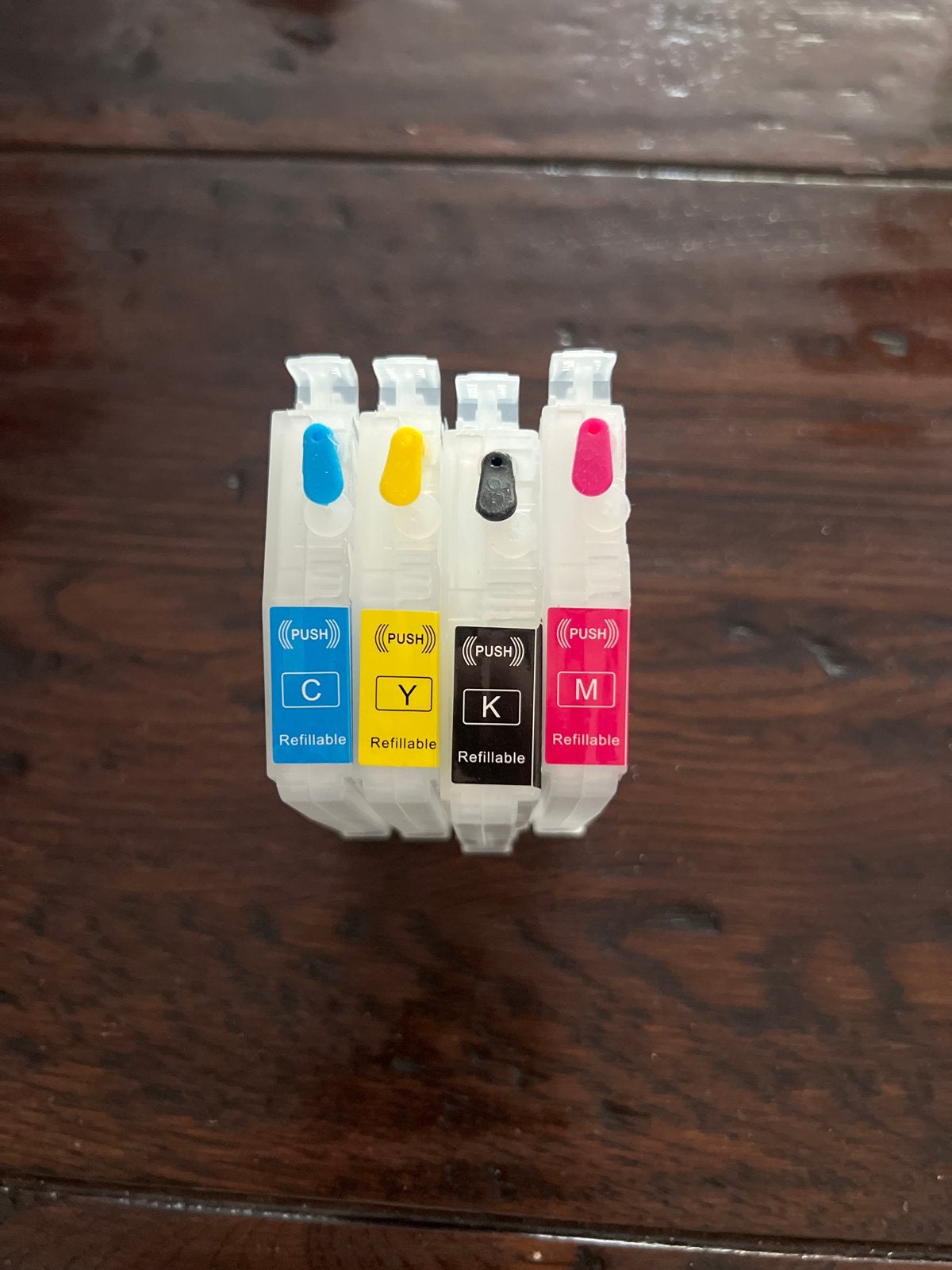 Navulbare Inktpatronen voor Epson Printers (CMYK), Ophalen of Verzenden, Nieuw, Cartridge