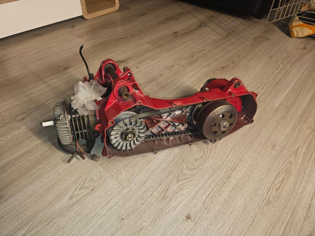 Gereviseerd Minarelli Horizontaal SD Motorblok, Ophalen of Verzenden, Zo goed als nieuw, Yamaha