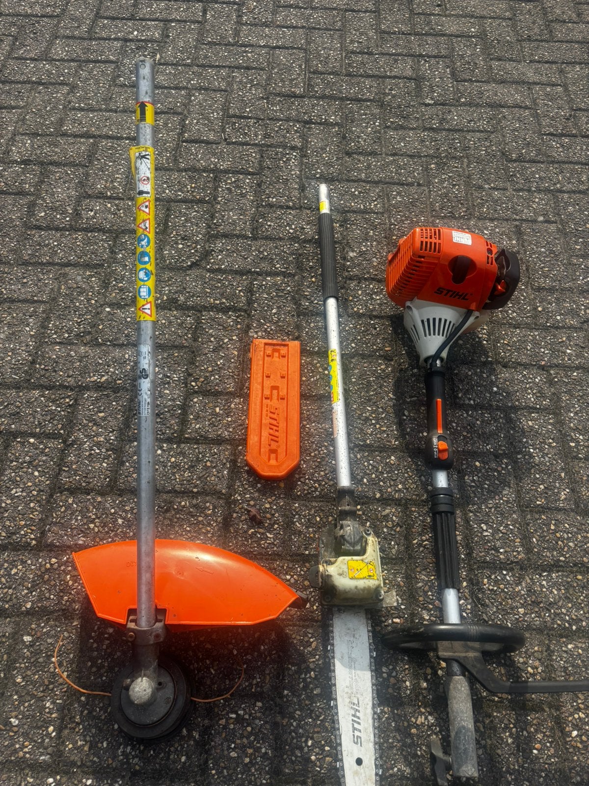 Stilh KM combimotor, Ophalen, Gebruikt, Benzine