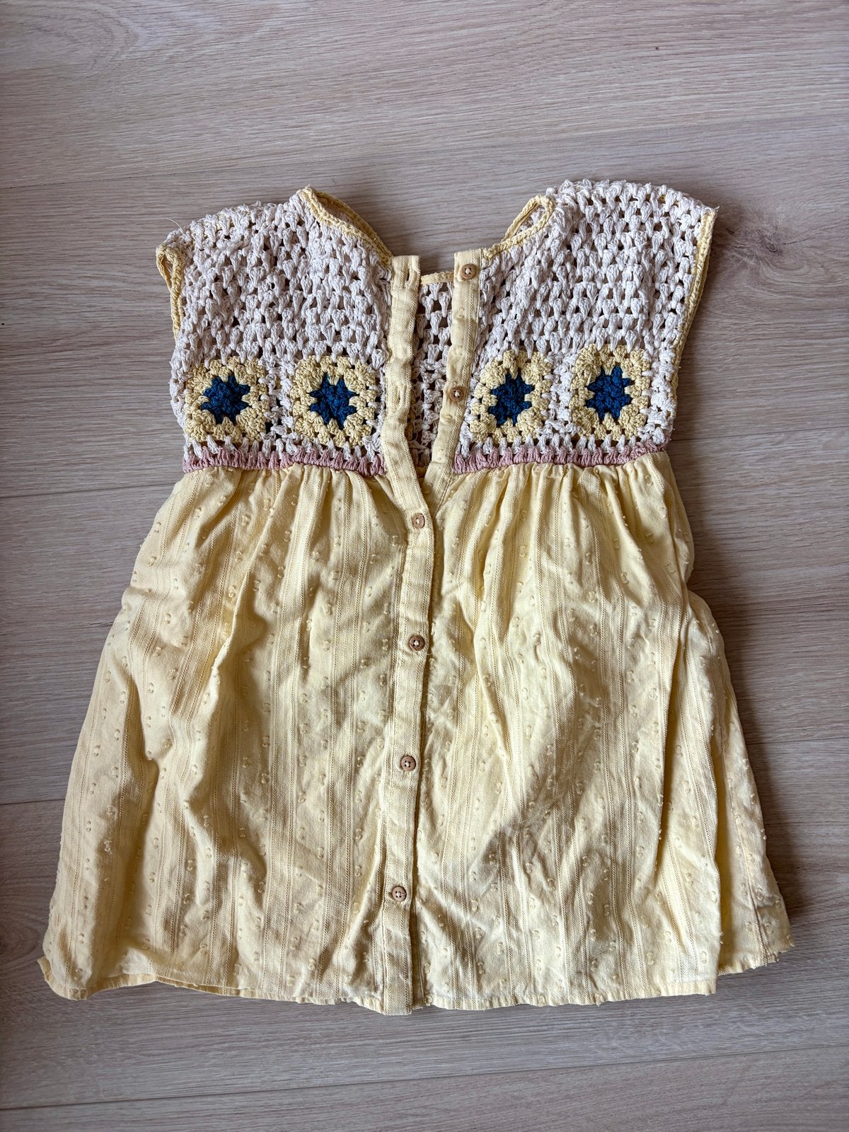 Zara jurkje maat 104 gehaakt, Ophalen of Verzenden, Gebruikt, Meisje, Jurk of Rok