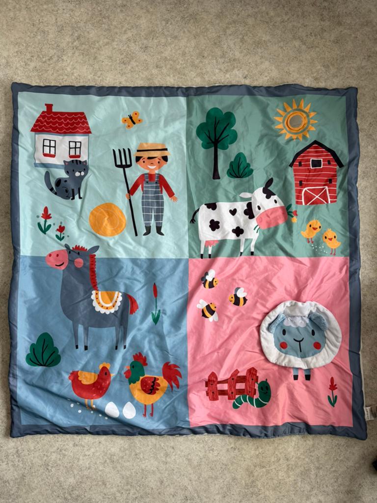 Boxkleed - speelkleed - baby activiteitenkleed - boerderij, Ophalen, Zo goed als nieuw