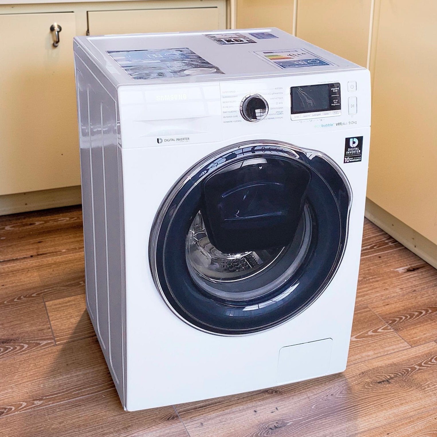 Wasmachine 9kg 1600toeren SAMSUNG AddWash SmartControl App, Ophalen, S, Zo goed als nieuw, S