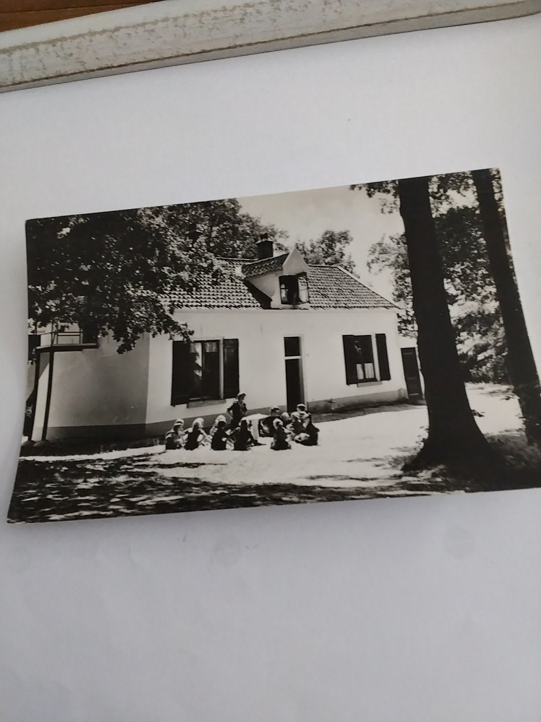 Oude ansichtkaart N.P.G. Centrum "Buitenzorg" Baarn, Verzamelen, Ophalen of Verzenden, 1940 tot 1960, Gelopen, Utrecht