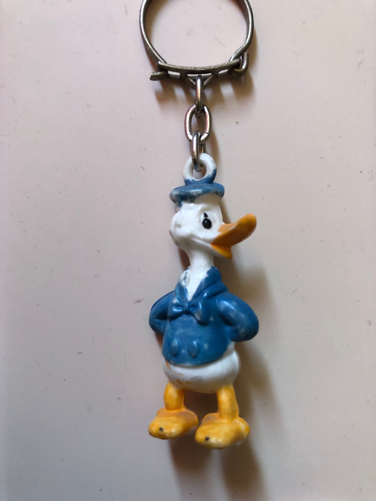 Donald Duck vintage sleutelhanger jaren 60/70, Verzamelen, Ophalen of Verzenden, Gebruikt, Knuffel of Figuurtje