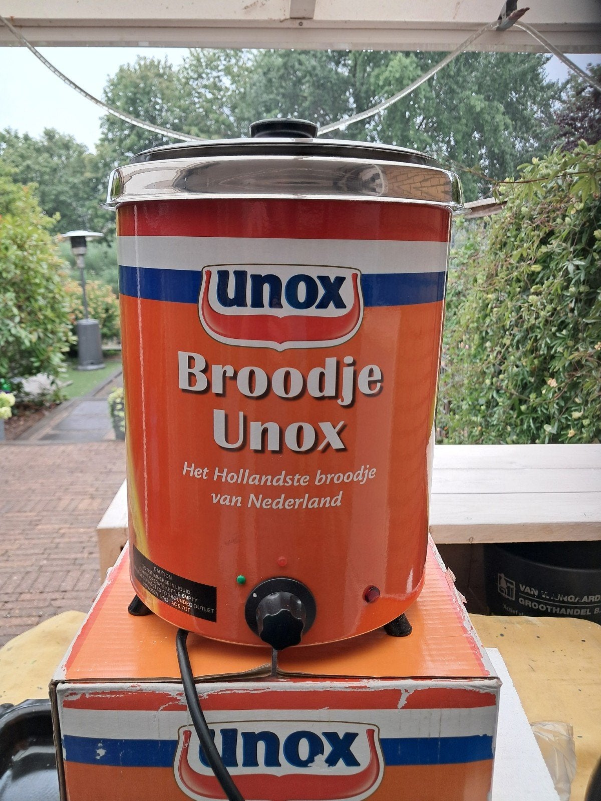 unox worstenpot, bain marie, leuk!!, Ophalen, Nieuw, Overige materialen