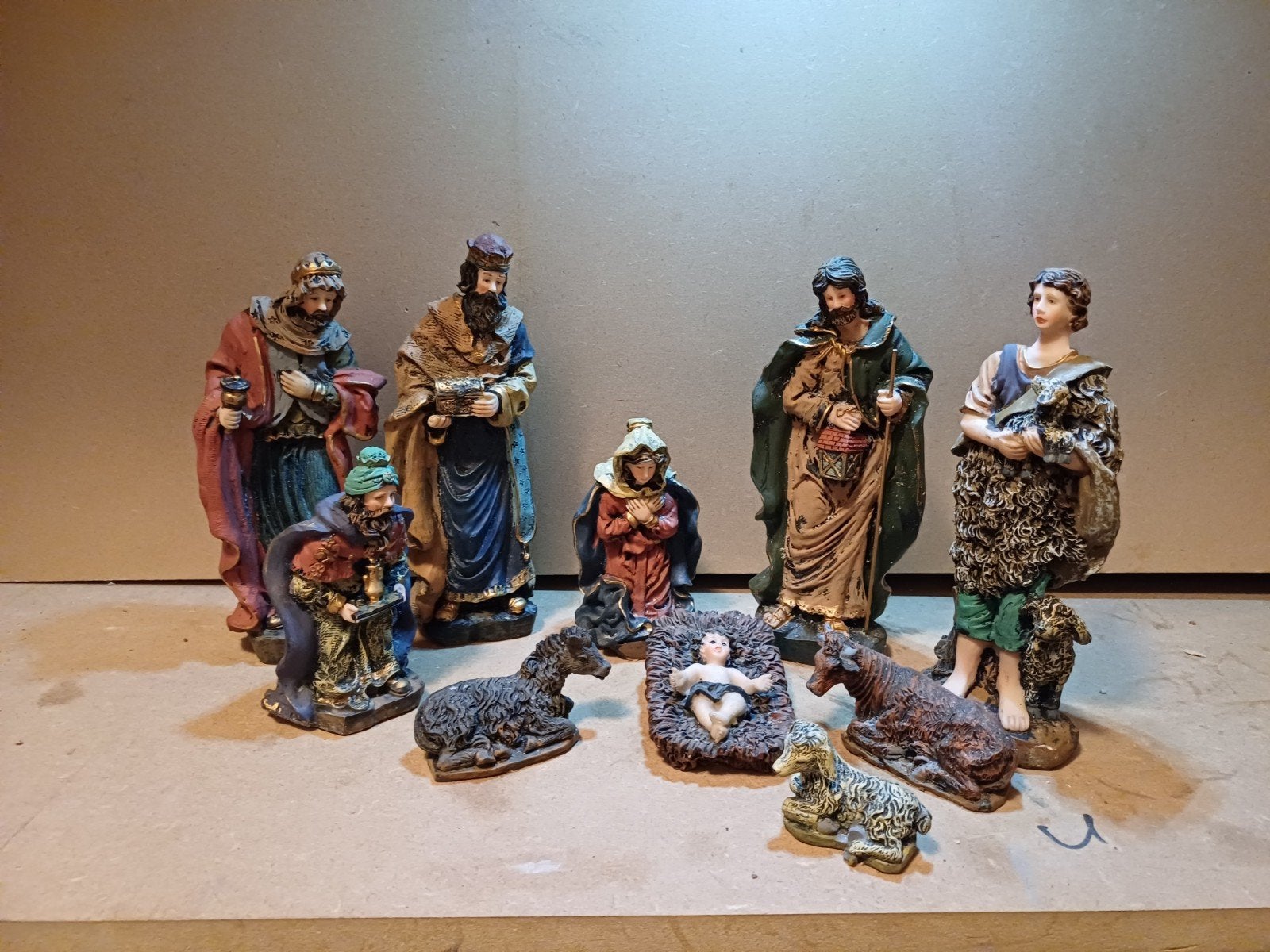 10delig kerststal set., Diversen, Ophalen, Gebruikt