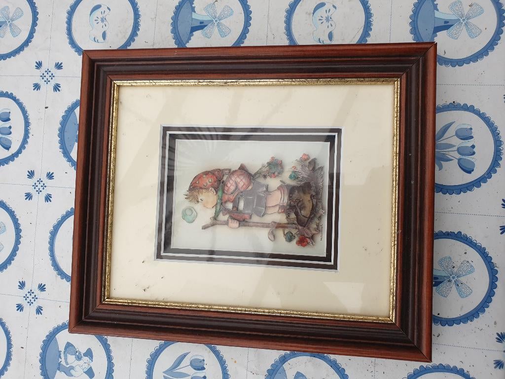 Hummel schilderijtje, Ophalen of Verzenden