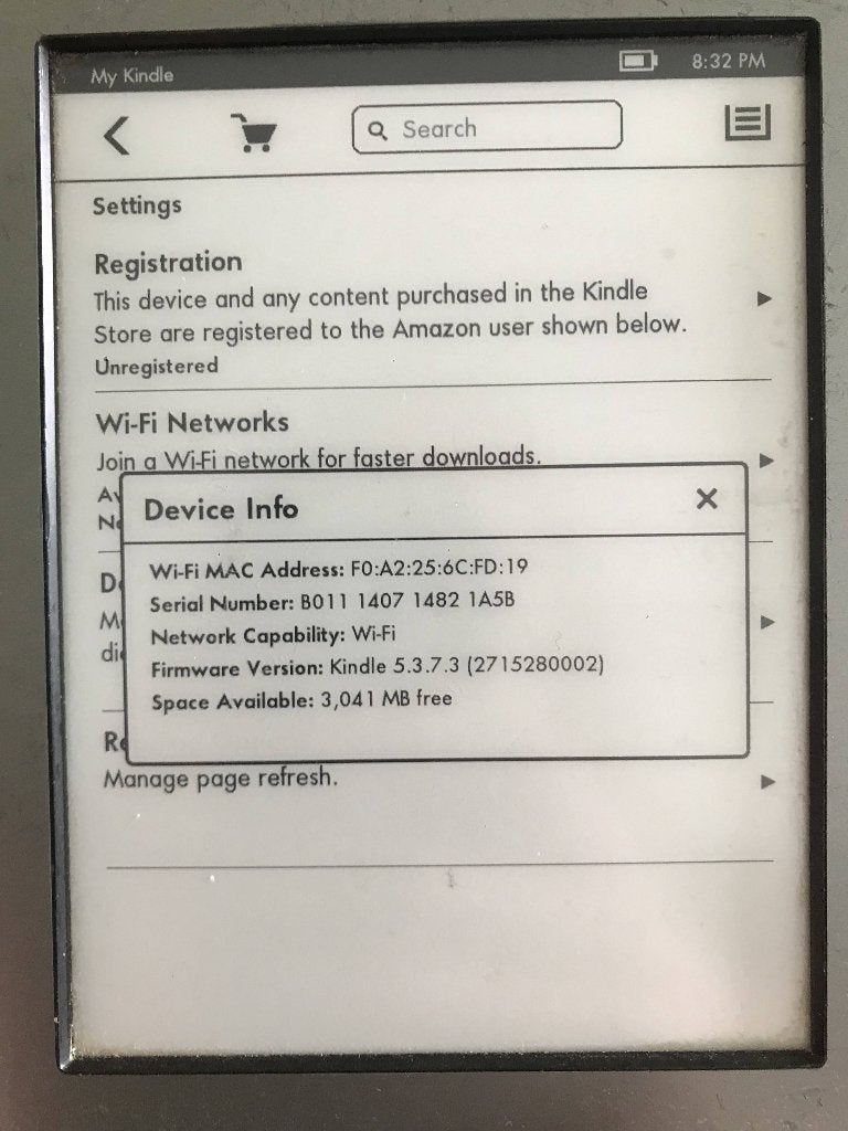 kindle Touch, 4de generatie, Computers en Software, E-readers, Ophalen, Gebruikt, Wi-Fi, 6 inch of minder