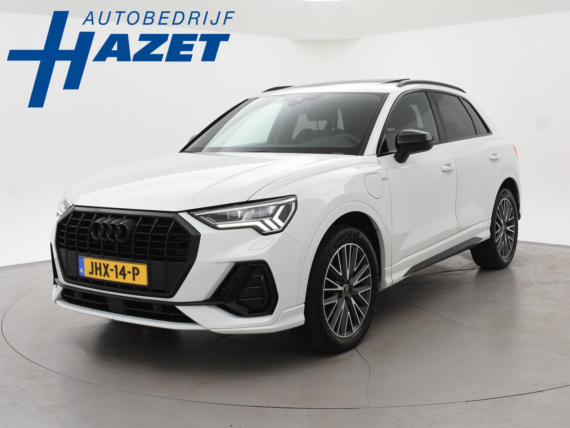 Audi Q3 45 TFSIe 245 PK S-LINE + SONOS AUDIO | PANORAMA | AD, Auto's, Gebruikt, Wit, Hybride Elektrisch/Benzine, 13 kWh