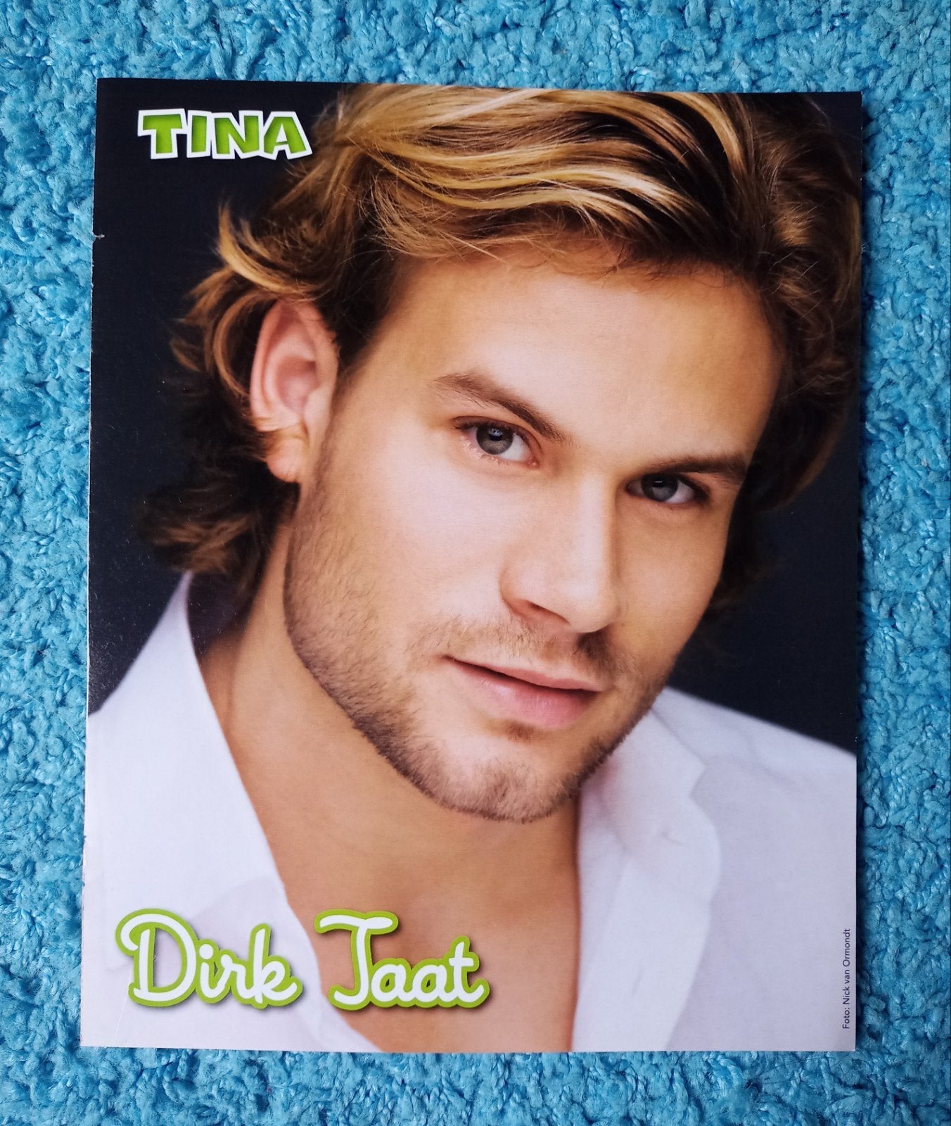 Dirk Taat poster Tina, Rechthoekig Staand, A4 of kleiner, Nieuw, Ophalen of Verzenden