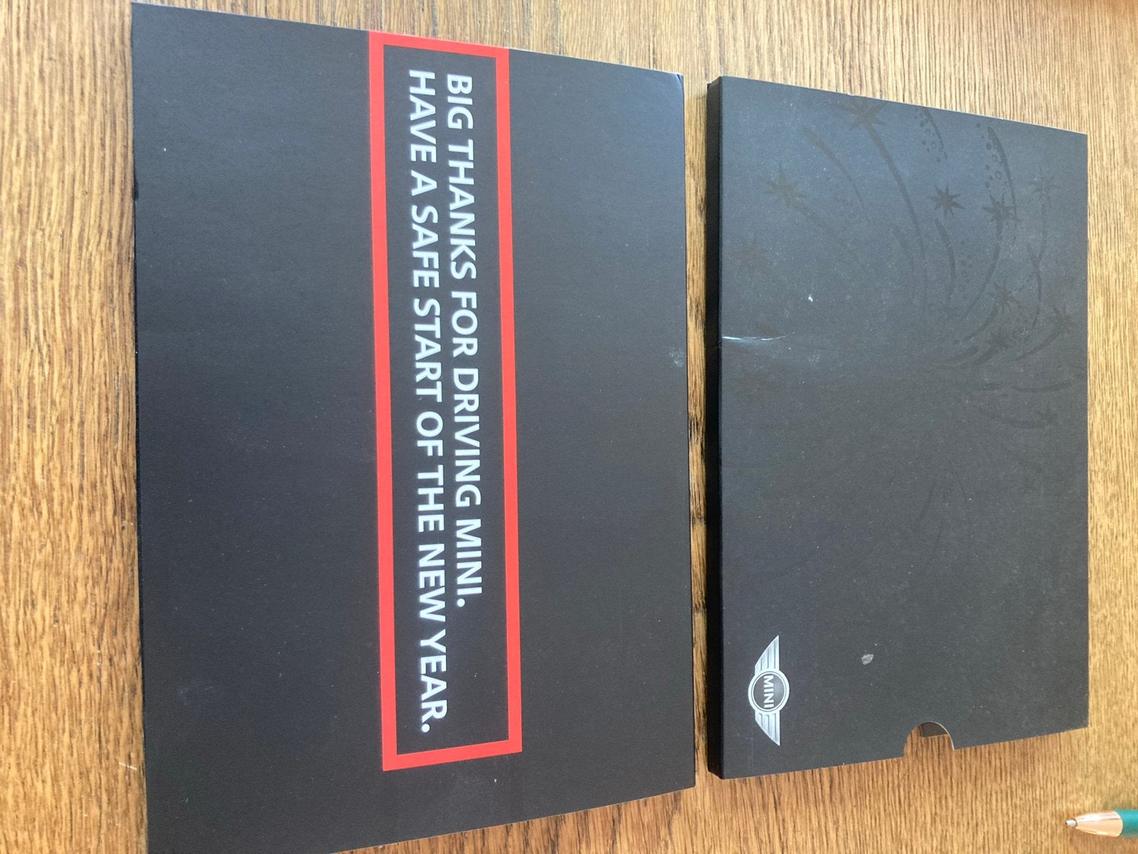 Nieuwjaarskaart mini cooper rijders, Boeken, Ophalen of Verzenden