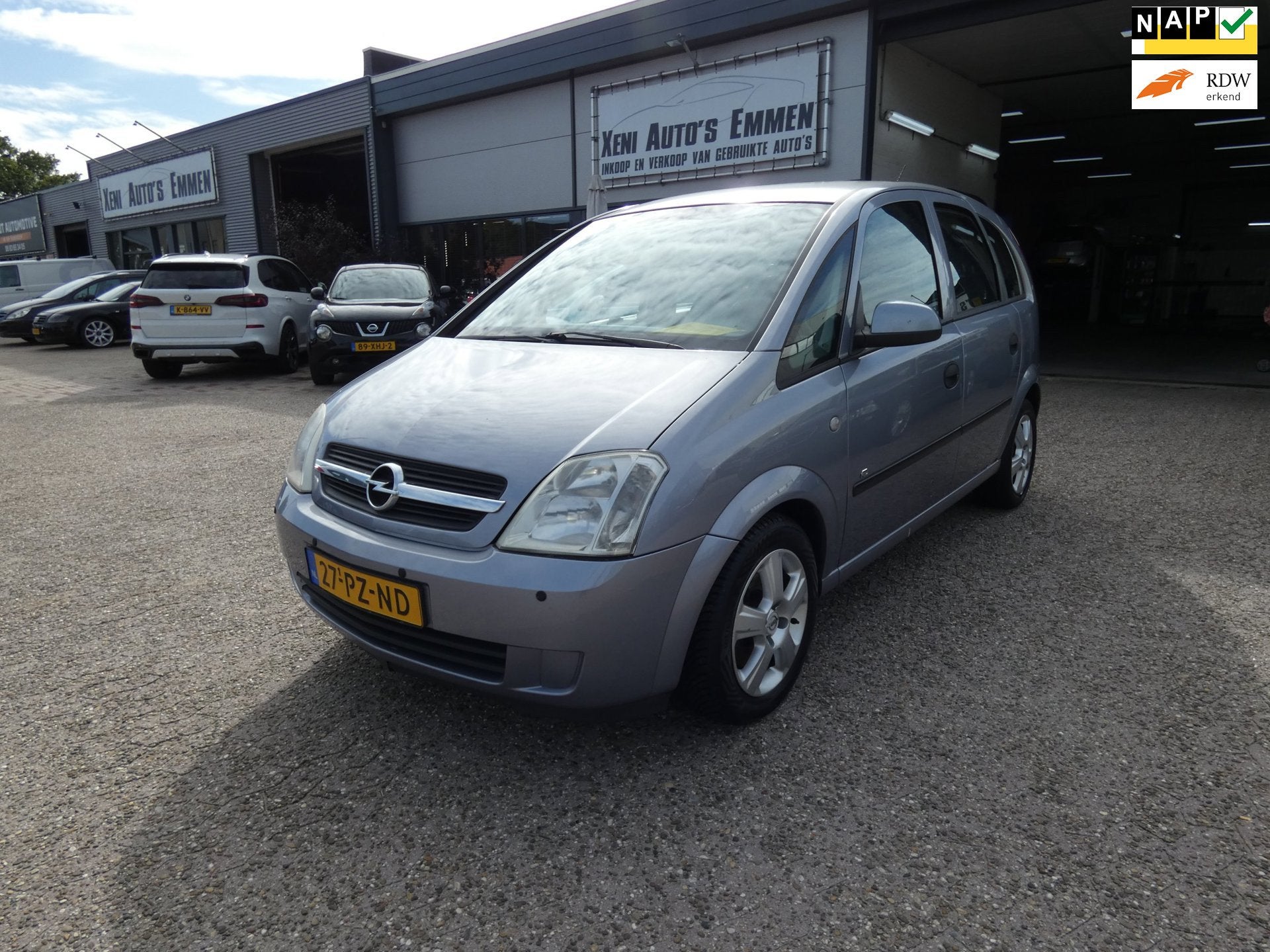 Opel Meriva 1.6-16V Maxx Cool|Airco|LM-Velgen|Trekhaak.., Auto's, Voorwielaandrijving, 101 pk, Gebruikt, 4 cilinders