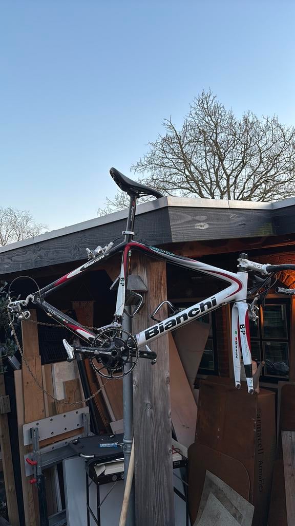 Racefiets bianchi maat 54, Tuin en Terras, Overkappingen, Ophalen, Gebruikt