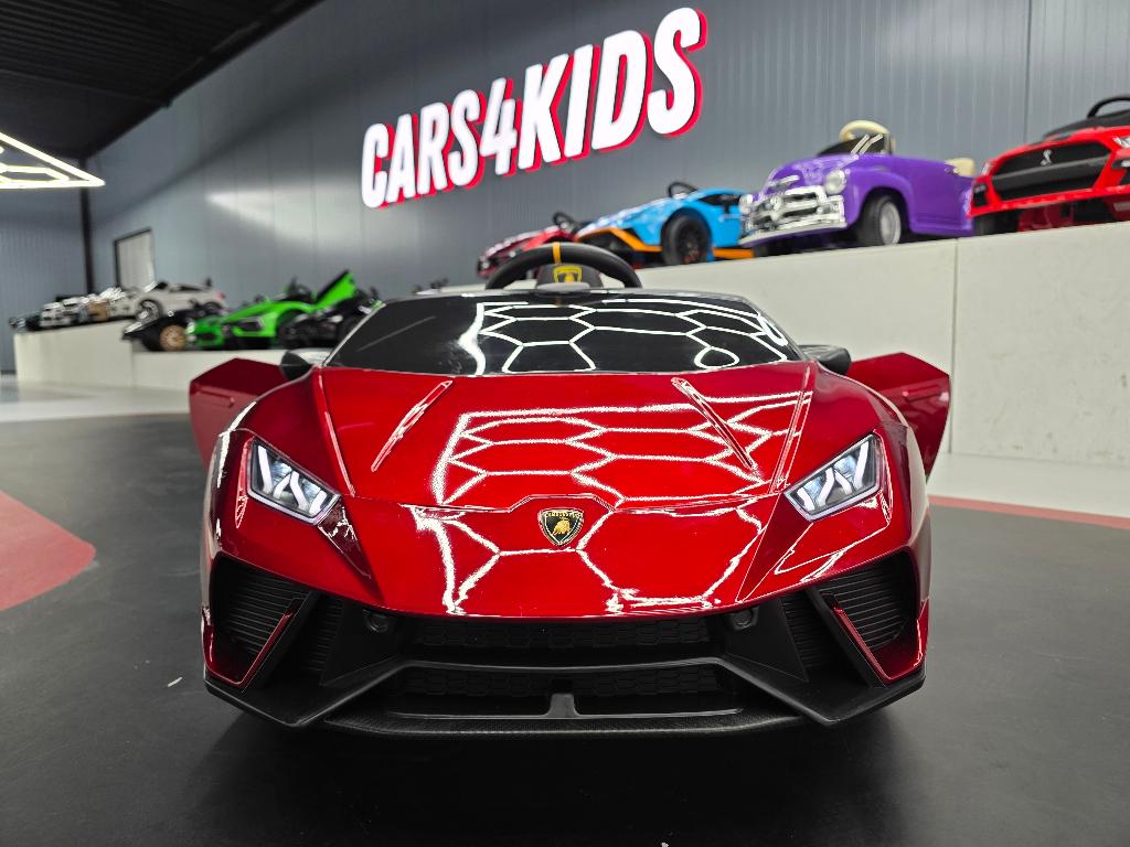 Kinderauto Lamborghini Huracan - soft start - leren zit - RC, Ophalen of Verzenden, Nieuw