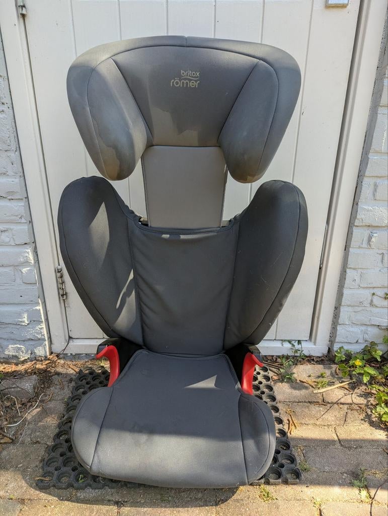 Britax Römer Kid II Grijs Autostoel 15-36 kg, Ophalen, Romer, 15 t/m 36 kg, Zijbescherming