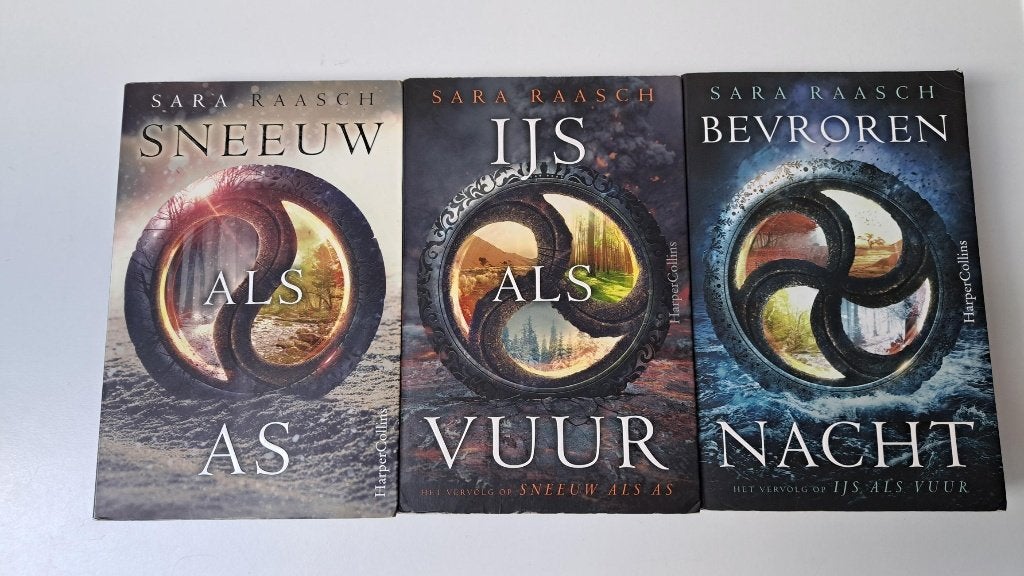 Sara Raasch : Sneeuw als as trilogie, Boeken, Fantasy, Gelezen, Ophalen of Verzenden