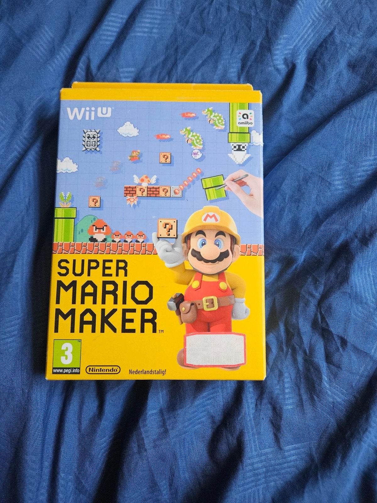 Super Mario Maker Wii U - Compleet met boekje en doos, Ophalen, 1 speler, Zo goed als nieuw, Vanaf 3 jaar