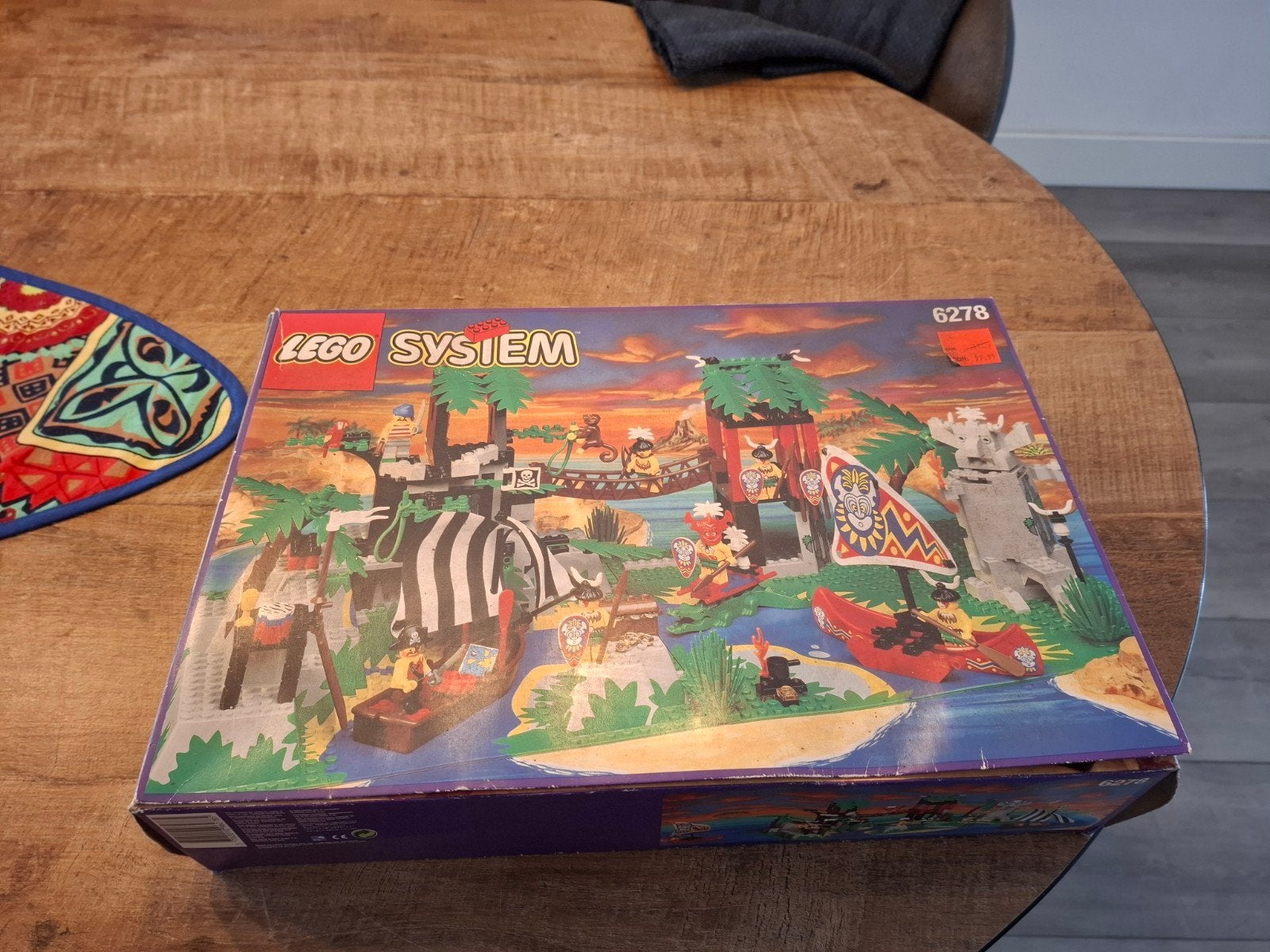 Lego 6278, Enchanted Island buitendoos, Ophalen of Verzenden
