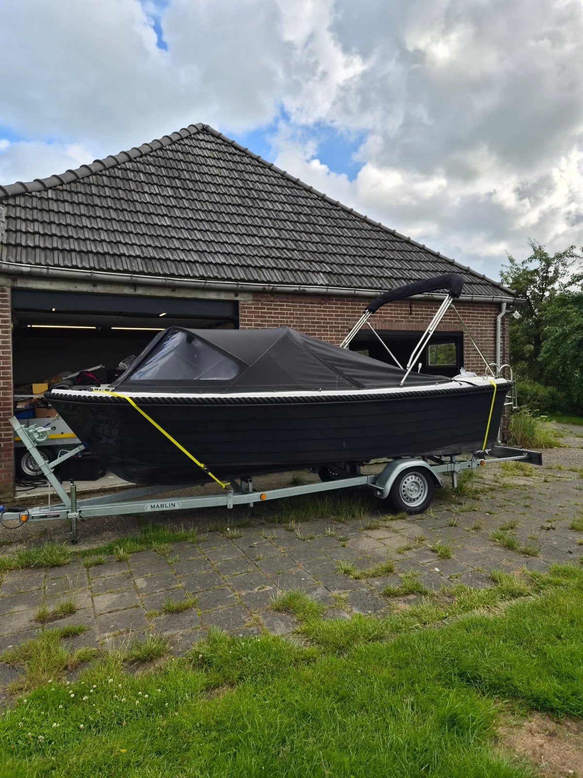 prachtige sloep 530 met 15pk yamaha, Watersport en Boten, Ophalen, 15 pk, 1.00 - 1.50 meter, 2 m
