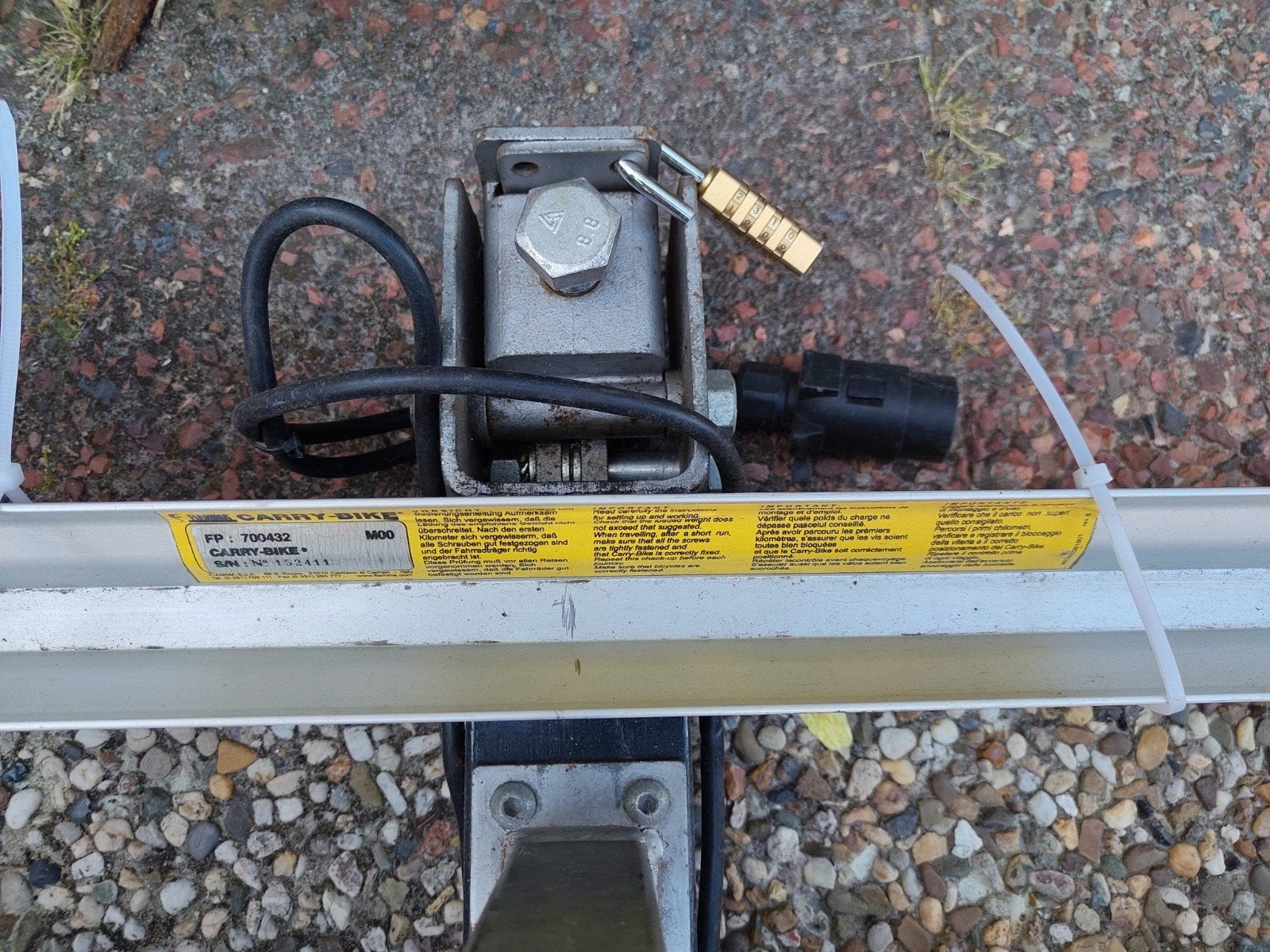 Fietsendrager voor 2 fietsen, Auto diversen, Fietsendragers, Gebruikt, Trekhaakdrager, Ophalen