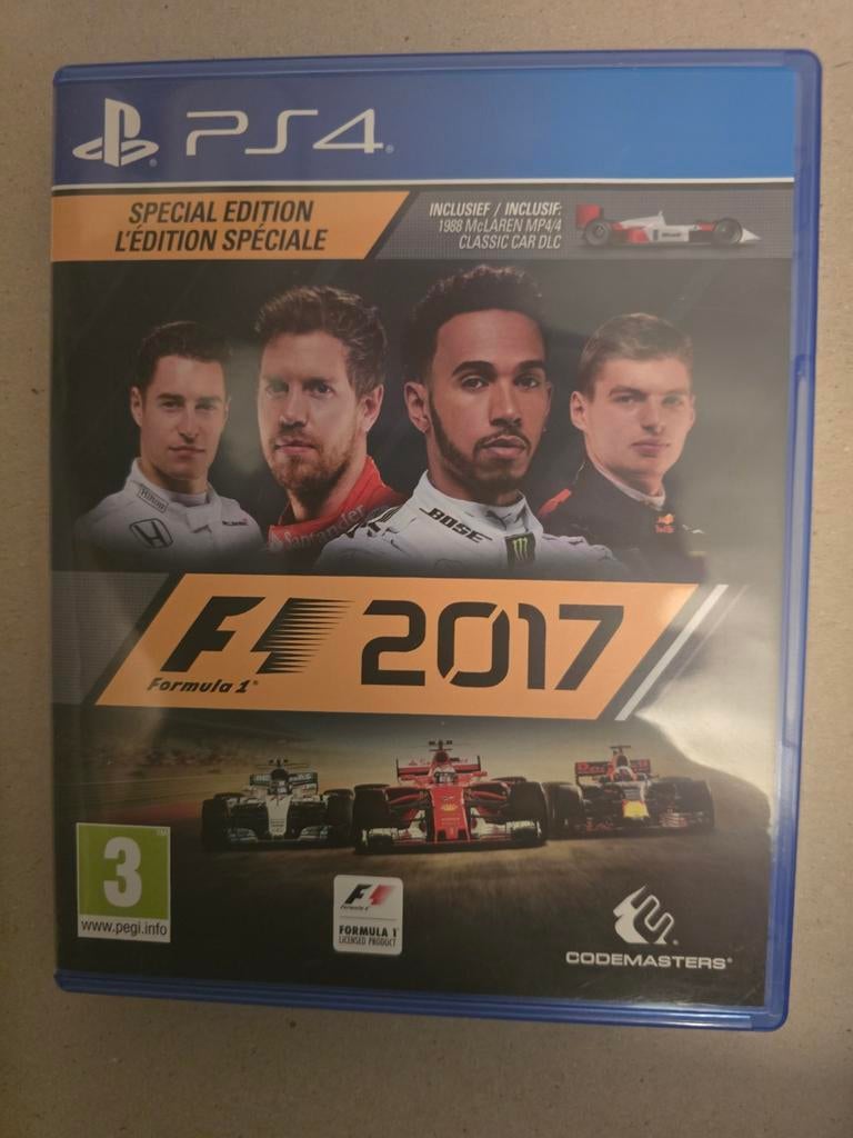 F1 2017 Special Edition PS4 - Racegame met McLaren DLC, Online, 1 speler, Racen en Vliegen, Ophalen of Verzenden