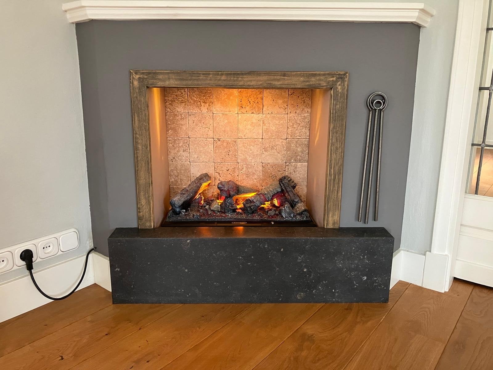 Dimplex elektrische haard met waterreservoir, Huis en Inrichting, Ophalen, Gebruikt, Inbouwhaard, Elektrische haard