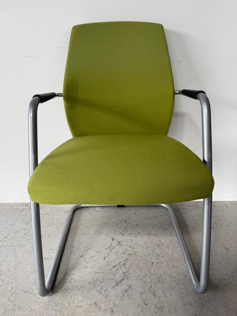 Vergaderstoelen,  vergaderstoel slede , Merk Sitland, Gebruikt, Zwart, Ophalen of Verzenden, Vijf, Zes of meer stoelen