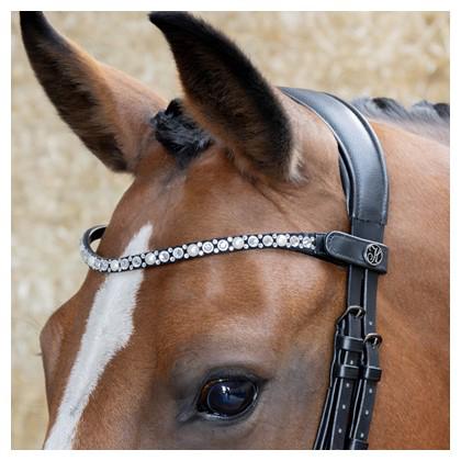 Harry’s horse Lederen frontriem met glitters drukknopen nw, Dieren en Toebehoren, Ophalen of Verzenden, Nieuw