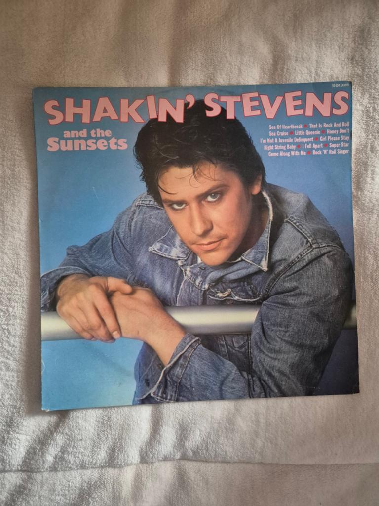 Shakin' Stevens and the Sunsets LP Vinyl, Ophalen of Verzenden, Gebruikt, 12 inch