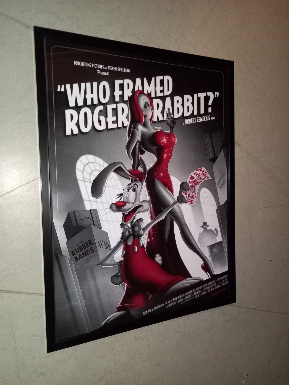 who framed roger rabbit, Ophalen of Verzenden, Zo goed als nieuw, A1 t/m A3, Film en Tv