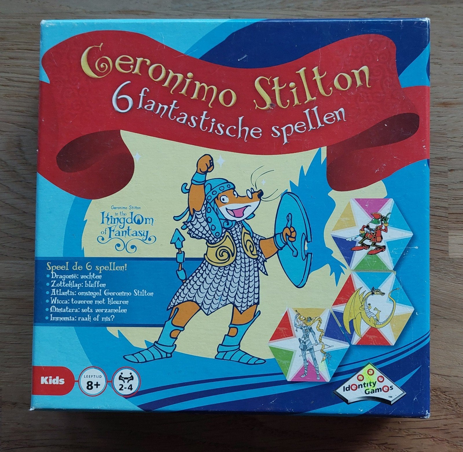Geronimo Stilton: 6 fantastische spellen - Bordspel, Hobby en Vrije tijd, Gezelschapsspellen | Bordspellen, Een of twee spelers