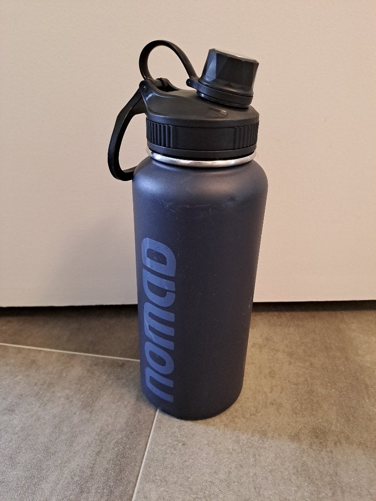 aluminium drinkfles Nomad 1 liter, Ophalen of Verzenden, Zo goed als nieuw