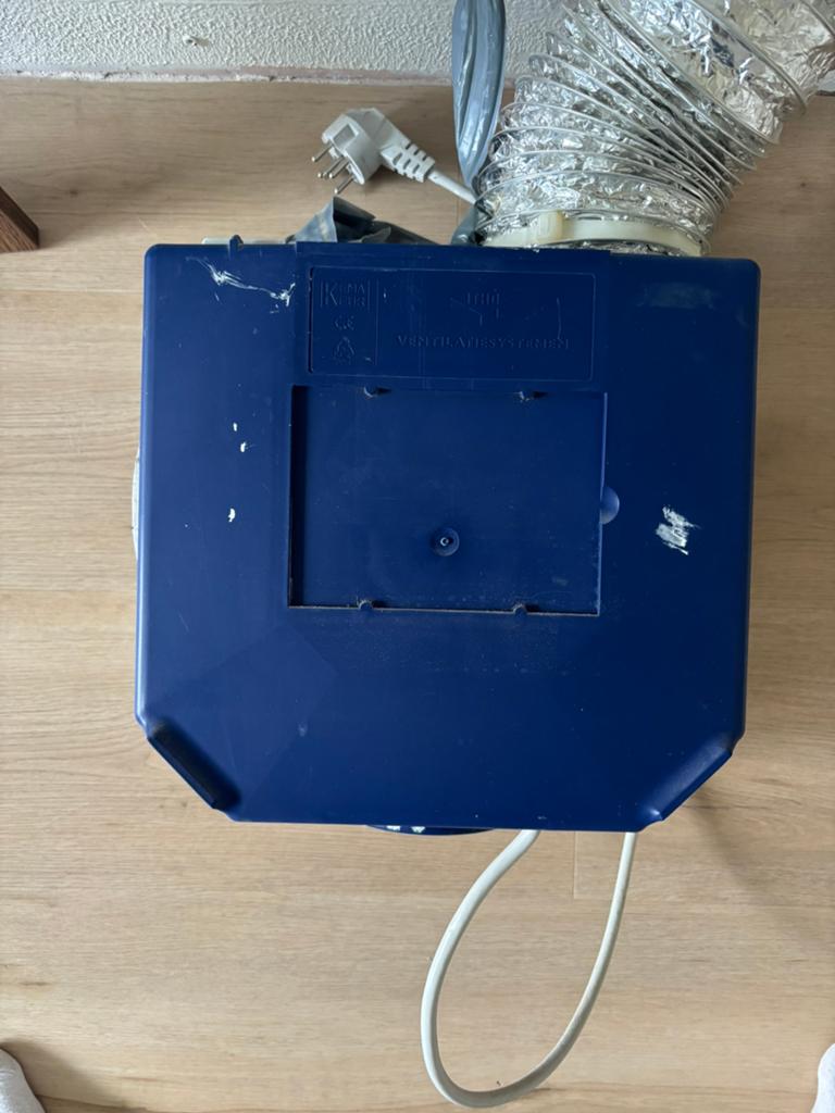 Itho ventilatiebox, Doe-het-zelf en Verbouw, Ventilatie en Afzuiging, Ophalen, Gebruikt, Afzuiger