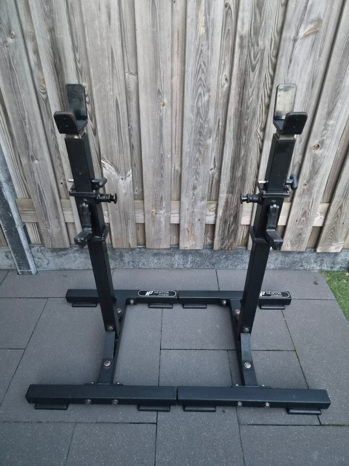 Verstelbare Haltersteunen  Newton Fitness - Squat Rack, Ophalen, Gebruikt, Armen, Overige typen