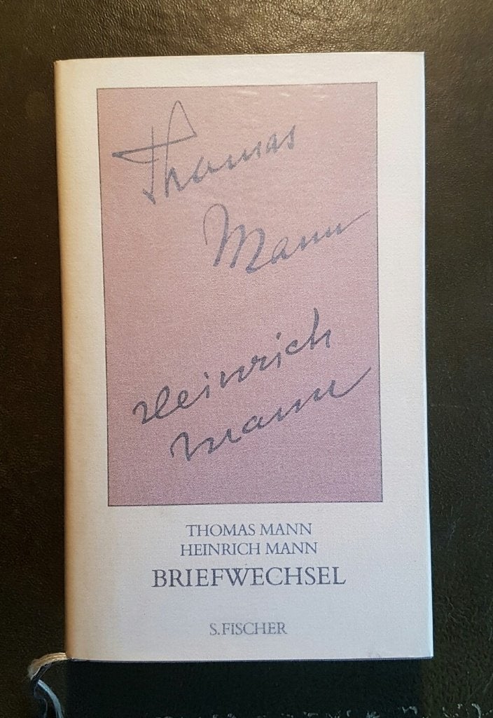 Thomas & Heinrich Mann - Briefwechsel, Ophalen of Verzenden, Zo goed als nieuw